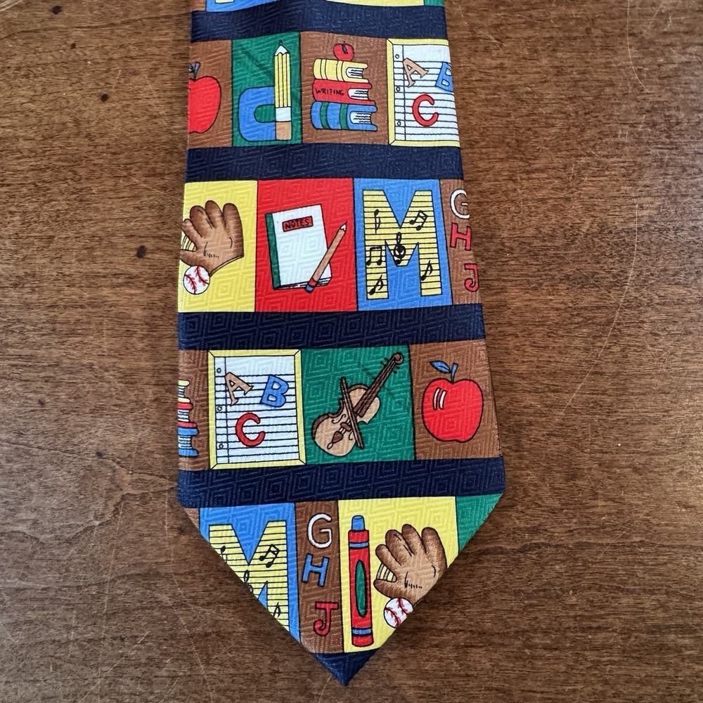 Renaissance Mens Teacher Tie,‎ Math, Coach, Music, English, Back To School